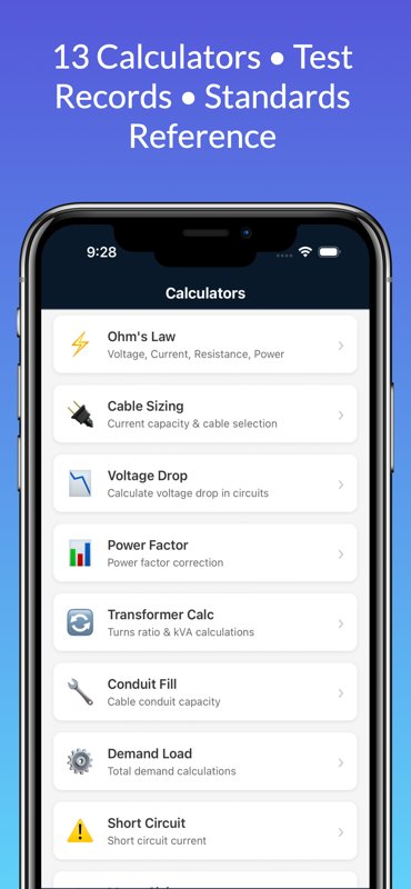 13 electrical calculators list